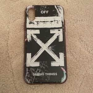 Off-white phone case